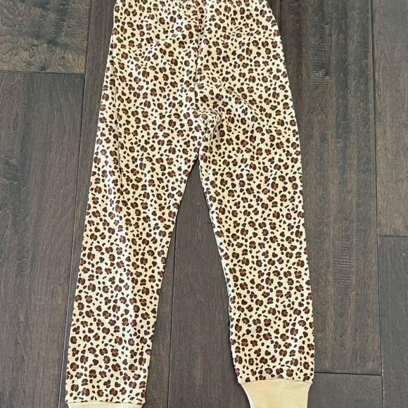 NWT Janie and Jack Girls Brown Leopard Pajama Set! 💯 cotton! - Picture 7 of 8